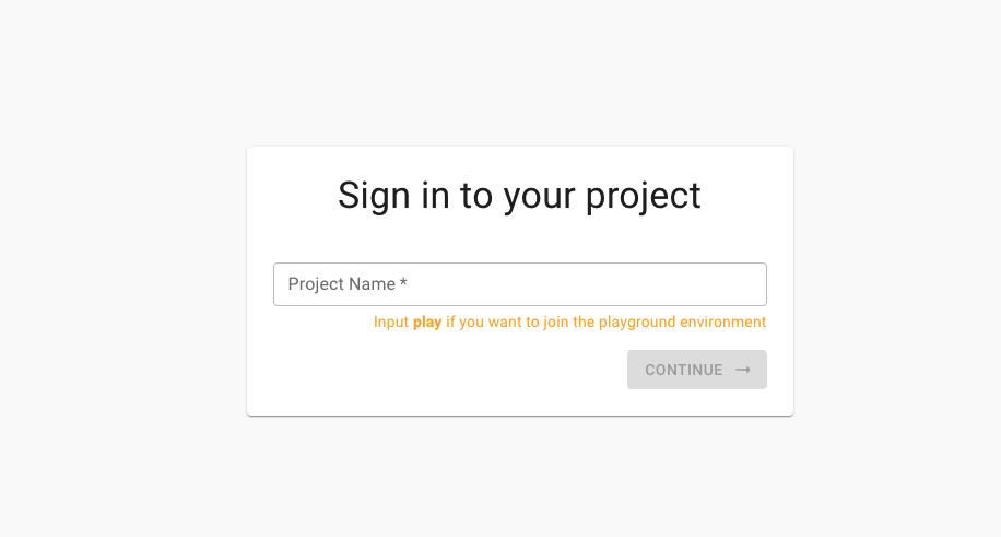 play-environment-login